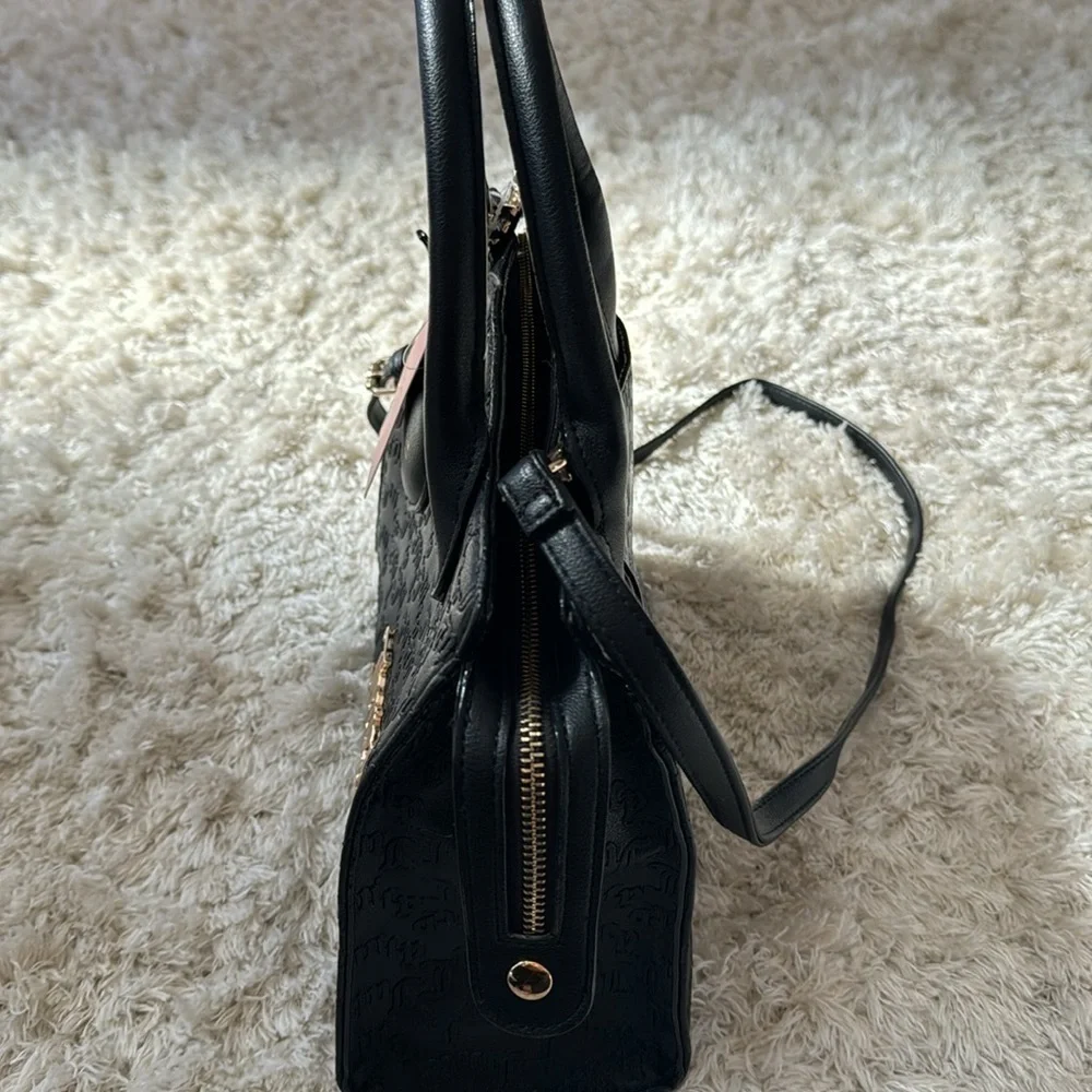 ✨BAG AND WALLET✨Juicy Couture Black Handbag and matching small wallet both NEW - Picture 3 of 12
